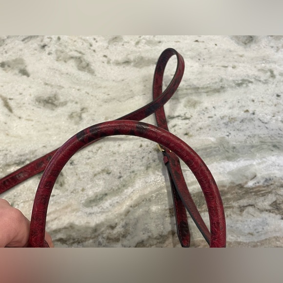 MICHAEL KORS Cinnabar Anaconda Selma Large Tote Purse - Picture 3 of 16